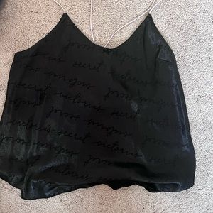 VS satin tank
